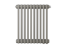 Радиатор трубчатый Zehnder Charleston Retrofit 3057, 8 сек.1/2 ниж.подк. 0325 TL (кроншт.в компл)