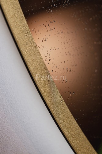 Зеркало Azario Monaco-GOLD d770 бесконтактный сенсор, золотая рамка (LED-00002766)