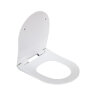 2012BS сиденье для унитаза дюропласт с микролифтом, белое MELANA