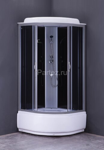 Душевая кабина Loranto CS-6690 G, 90х90х215, поддон 40 см