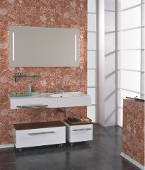 Раковина - столешница AQUATON Отель1270, белая (1A70113WOT01L)