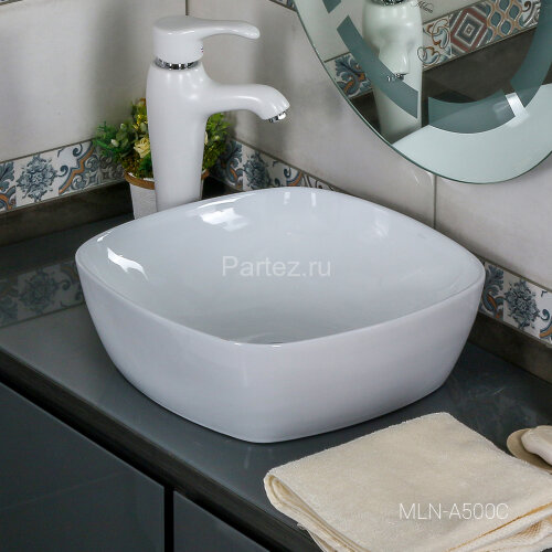 Накладная раковина melana mln-a500c