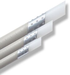 Труба PPR FIBER STABI PLUS S3,2 D40х5,5 Ekoplastik