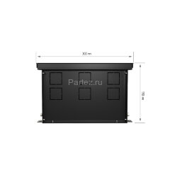 Конвектор внутрипольный Royal Thermo ATRIUM-190/300/1200-DG-U-AU