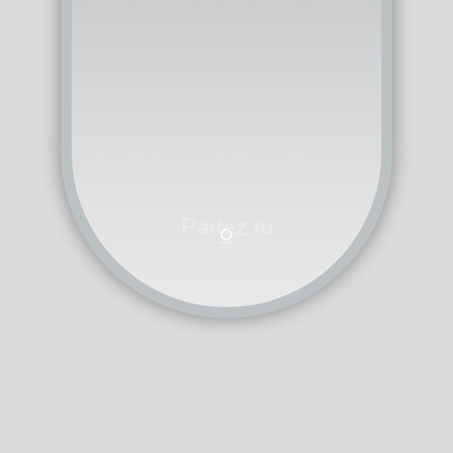 Зеркало AZARIO Aria 600х900 с подсветкой, сенсорный выключатель с функцией диммера (AZ-Z-010CS)