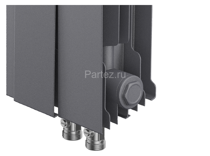 Радиатор Royal Thermo PianoForte 300 /Silver Satin - 12 секц. VDR