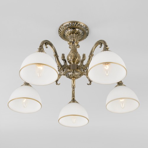 Потолочная люстра Eurosvet 60106/5 античная бронза