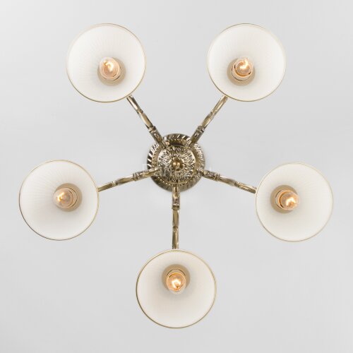 Потолочная люстра Eurosvet 60106/5 античная бронза