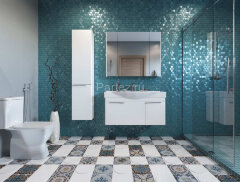 Пенал подвесной AQUATON Беверли правая, белый (1A235403BV01R)