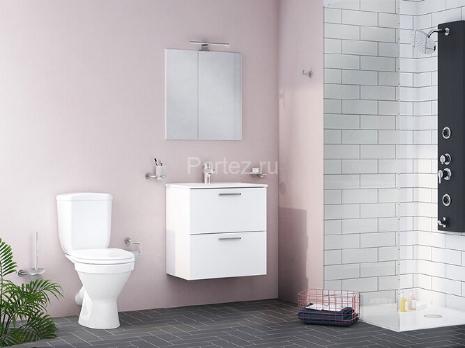 Унитаз-компакт Vitra Norm Blanc 345х650х810, напольный, быстросьемное сиденье термопласт с микролифт