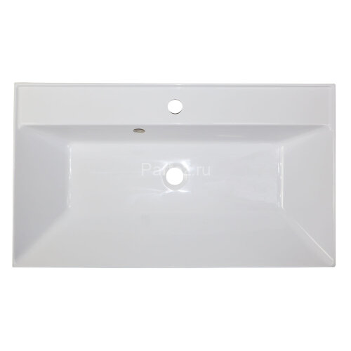 Комплект тумба Azario Velluto 80 800х450х660 подвесная, с раковиной Slim 80, белый матовый (CS000886