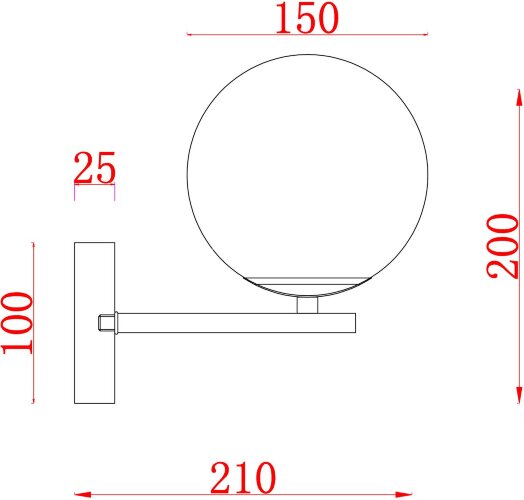 Бра Freya FR5230WL-01BS