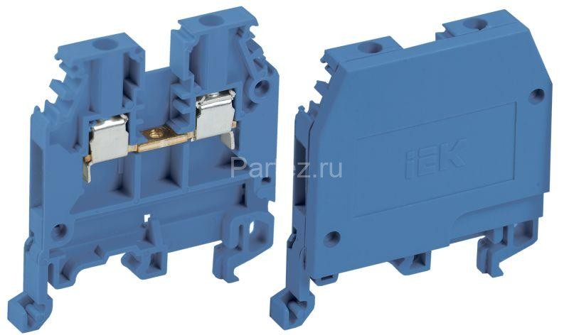 Зажим наборный ЗНИ-2.5кв.мм (JXB24А) син. IEK YZN10-002-K07