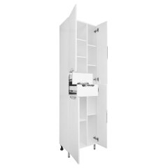 Пенал Loranto Стиль 52, 520х1970х330, белый (CS00024681)