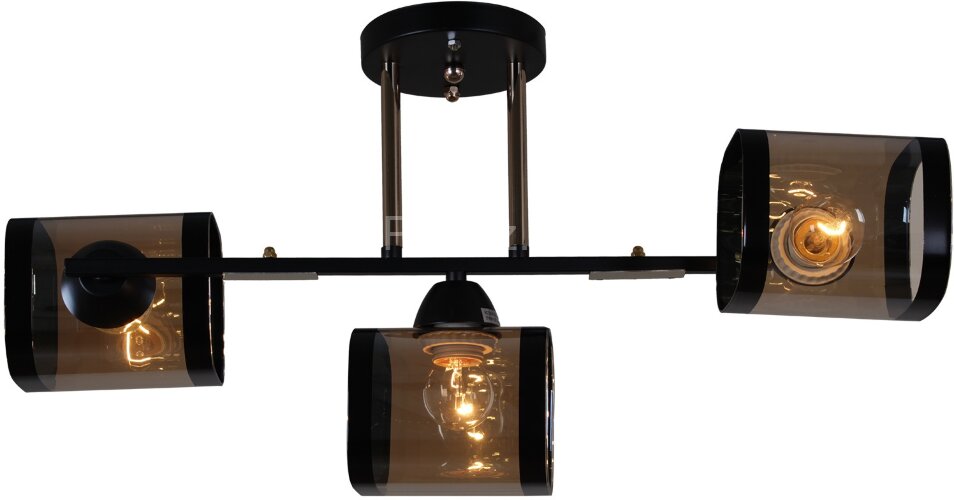 Потолочная люстра Reluce 09063-3.3-03 BK+FG