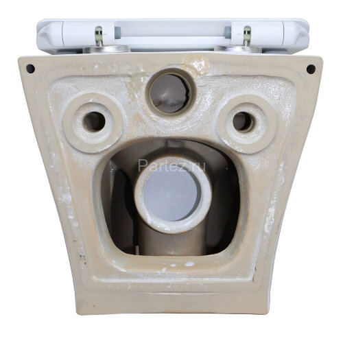 Унитаз подвесной AZARIO FRETTA ROUND 485x360x365 безободковый с сиденьем микролифт (AZ-2617E)