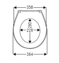 Крышка-сиденье для унитаза Haro Эра тонкое, микролифт, быстросъемное крепление с эксцентриком, белое