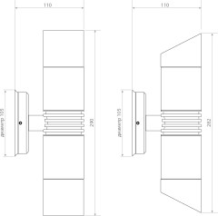 Бра Covali WL-38040