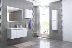 Шкаф подвесной AQUATON Шерилл двухстворчатый, белый (1A206603SH010)