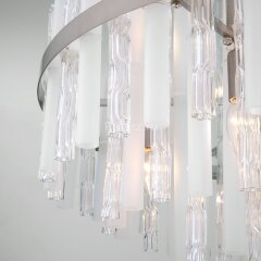 Потолочная люстра Bogate's 367/12 Smart никель