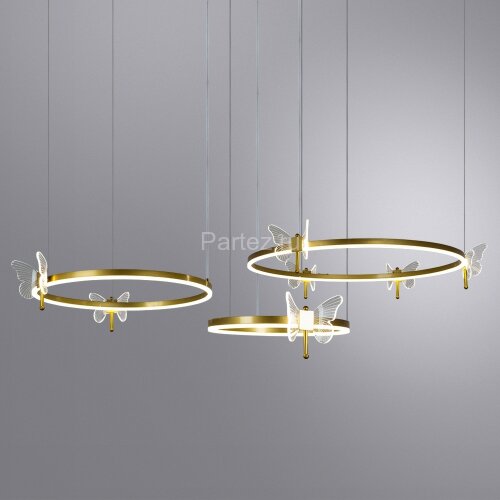 Подвесной светильник Arte Lamp A2187LM-3GO