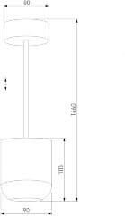 Подвесной светильник Elektrostandard 50249 LED
