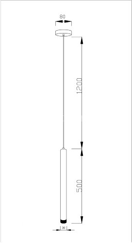 Подвесной светильник Moderli V2322-PL