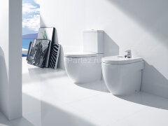 Чаша к унитазу Roca MERIDIAN-N, двойной выпуск, 600 мм