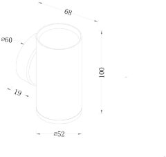 Настенный светильник Maytoni C068WL-01W