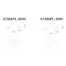 Потолочная люстра Arte Lamp A7585PL-3WH