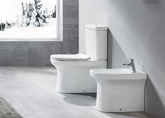 Биде напольное Creo Ceramique ARCHI 550х360х405, без крышки (AR2000)