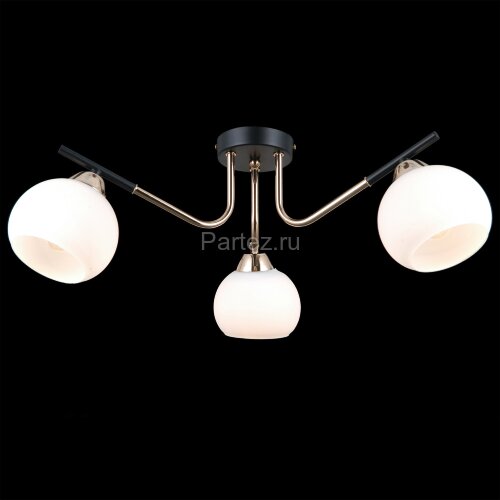 Потолочная люстра ILLUMICO IL0713-3CSQ-24 BK FGD LIBRA