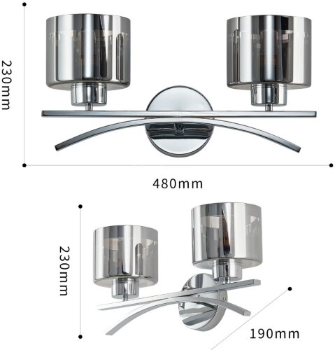 Бра Arte Milano 278207/2B Ni