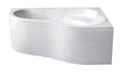Ванна акриловая Santek Ибица асимметричная 160х100 правосторонняя белая