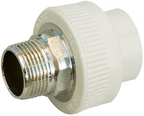 Муфта комбинированная PPR-НР D50х1.1/2" Ekoplastik