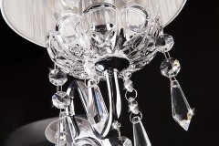 Бра Eurosvet 2045/1 хром / белый