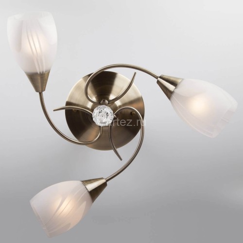 Потолочная люстра Eurosvet 30100/3 античная бронза