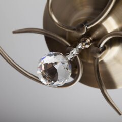 Потолочная люстра Eurosvet 30100/3 античная бронза