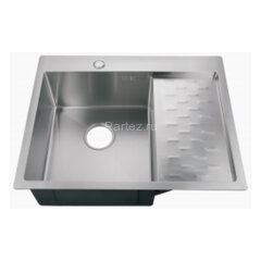 Мойка H6350L MELANA ProfLine 3,0/200 САТИН врезная прямоугольная с коландером H6350L