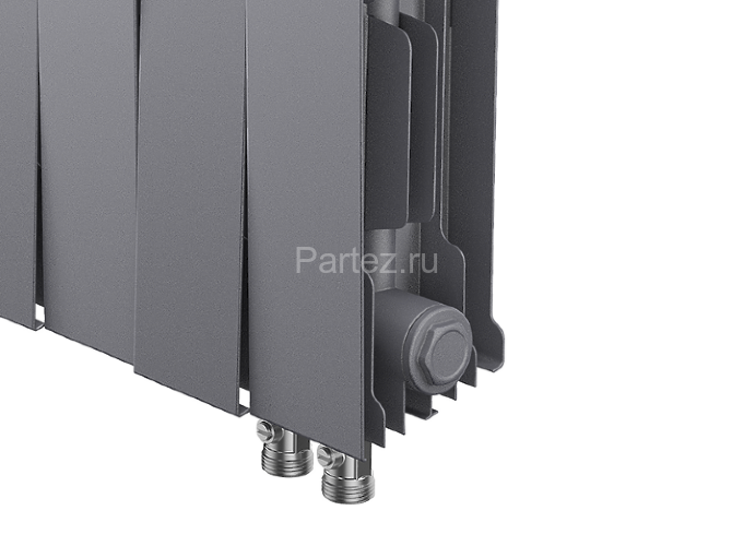 Радиатор Royal Thermo PianoForte 200 /Silver Satin - 18 секц. VDR