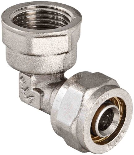 Угол обжимной с внутренней резьбой 16х1/2" VALTEC