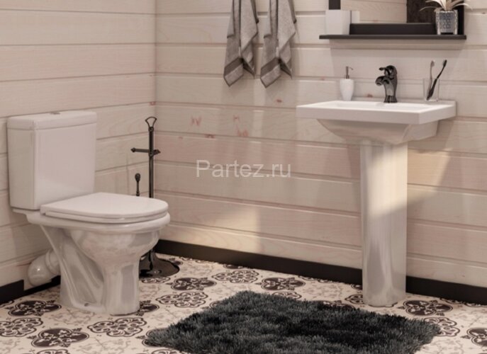 Пьедестал для раковины Santeri Визит, белый (1.3605.3.S00.00B.0)