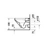 Унитаз подвесной Duravit Durastyle 373x540x393 без смывного края, с сиденьем, белый (45510900A1)