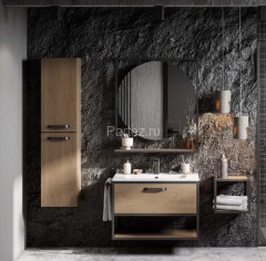 Зеркало AQUATON Лофт Фабрик 80, дуб кантри (1A242602LTDY0)