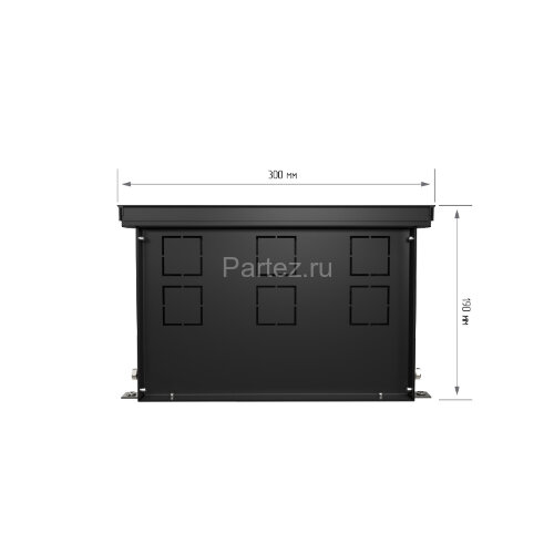 Конвектор внутрипольный Royal Thermo ATRIUM-190/300/1000-DG-U-NA