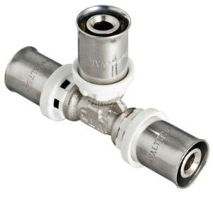 Тройник пресс переходной 26х16х26 VALTEC