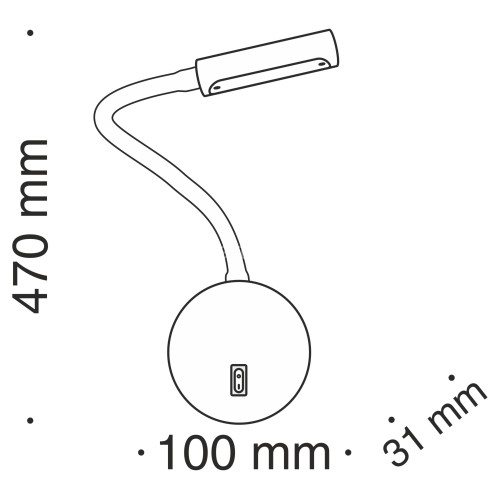 Бра Maytoni C035WL-L3B3K