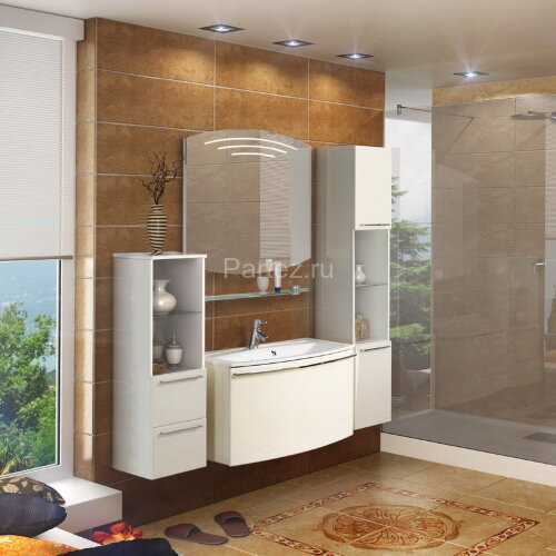 Стеклянная полка Aquaton 95, 95*12 см, (1A110403XX010)