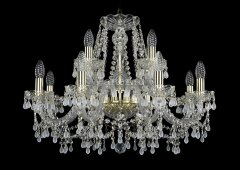 Подвесная люстра Bohemia 1410/8+4/240 G V0300