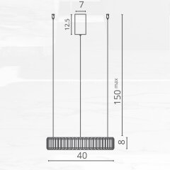 Подвесной светильник Divinare 1135/02 SP-24